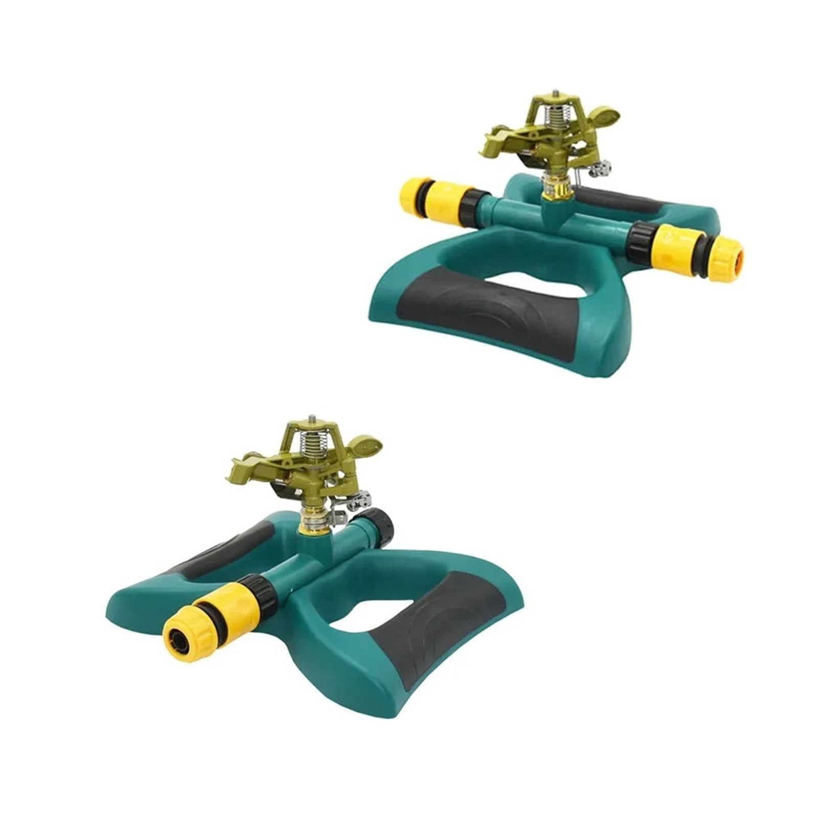 Garten-Rasen-Allround-Rotationsstrahlsprinkler, Metallstativwippe für den Garten(StyleB)