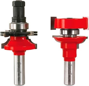 Freud 99-763 1-11/16-inch Premier Adjustable Rail & Stile Bit Round Over Bead