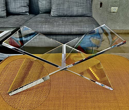 Clear Acrylic Book Stand - Transparent Cookbook Holder For Kitchen Countertops, Desk, Or Bedside Table - Sturdy And Elegant Display For Books, Tablets, And More #TOP5