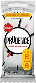 Prudence Preservativo Opaco Pacote De 8