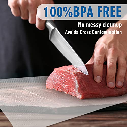 Besmall Disposable Cutting Boards With Built In Sliding Cutter, 32Ft, Easy Clean-Up And Convenient Use, Ideal For Cooking Prep, Commercial, Traveling, Tailgating, Camping, Bbqs Or Kitchen #TOP4