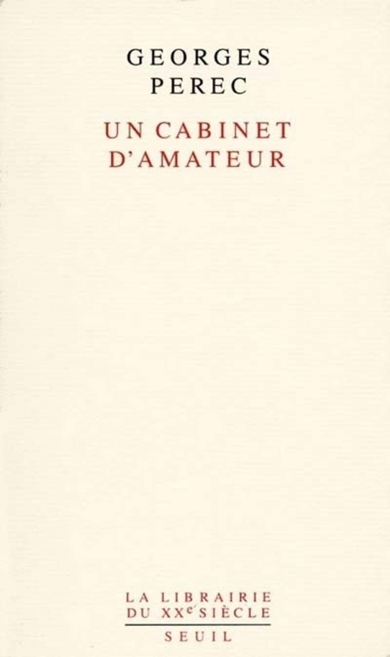 d amateur georges perec