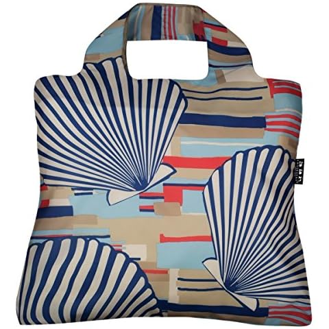 Envirosax Mallorca ML.B4 Large Multicolour Reusable Roll Up Shoulder Shopping Bag Number 4 Washable Lightweight Cover