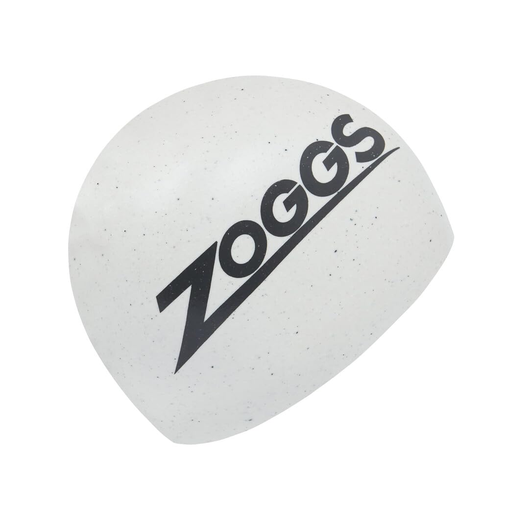 Zoggs Easy Fit Eco Cap White, Adult