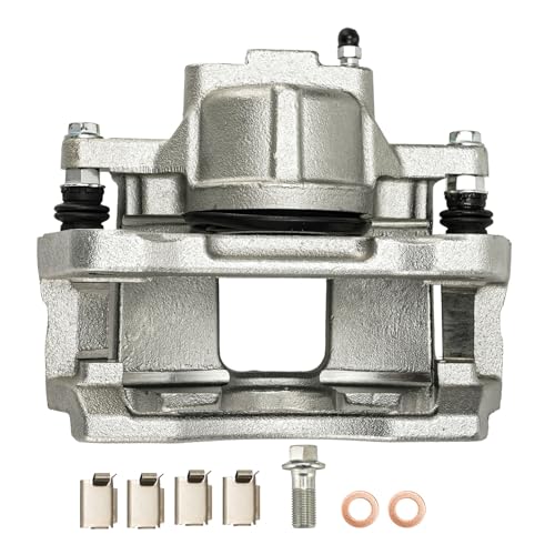 Image of PHILTOP Front Right Brake Caliper 18-B5485 Compatible with 2013-2017 Jeep Wrangler Front Left, 2013-2016 Dodge Grand Caravan Front Right, 2013-2016 Chrysler Town & Country Front Right