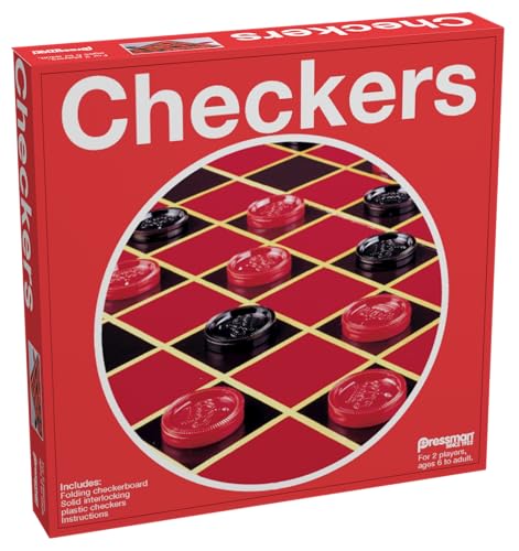 Pressman Checkers Classic Edition miniatura 3