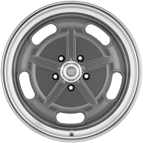 Miniatura 3 de American Racing Vintage VN511 SALT FLAT 22X8.5 5X5.0 4.75 0mm MAG GRAY DIAMOND CUT LIP - VN51122850400