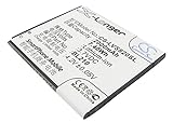 Tensión: 3.7V TECHTEK Batería 2000mAh Compatible con [Lenovo] para A656, para A658T, para A750e, para A766, para A770E, para S650, para S658t, para S820, para S820e sustituye BL210