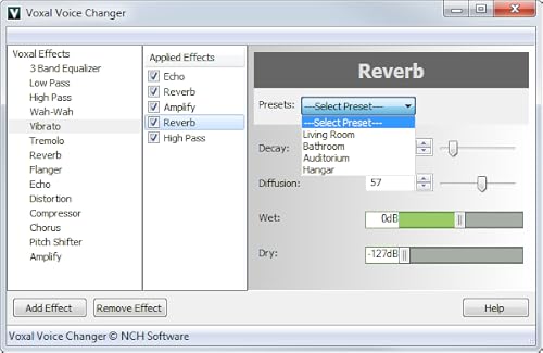 Nch Software Voxal Voice Changer Software thumb #3