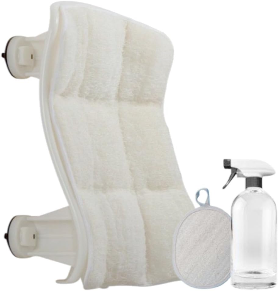 Exfoliating Hands-Free Shower Loofah Back Scrubber (22 x 20 Inches) Large