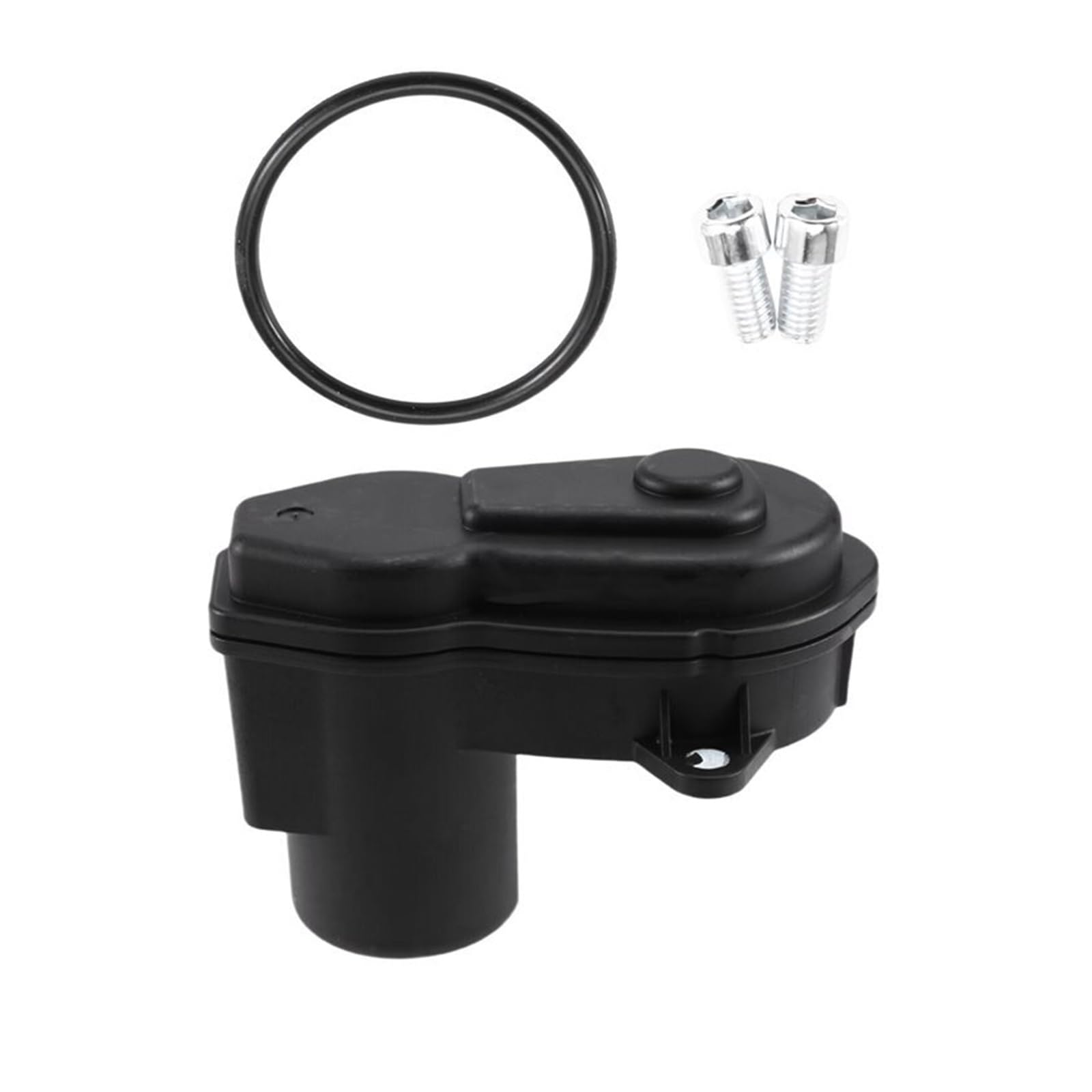 Retractor Pistones Apto para Nissan Qashqai Pistones Freno En Frenos Disco | Para X-Trail Para 440114CA0A Motor de pinza de Motor de freno eléctrico trasero de coche(Black Right)