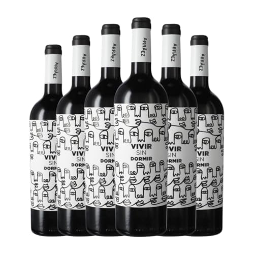Vivir Sin Dormir Monastrell Jumilla 75 cl – Caja de 6 Botellas de Vino Tinto Vivir Sin Dormir Monastrell Jumilla 75 cl – Caja de 6 Botellas de Vino Tinto
