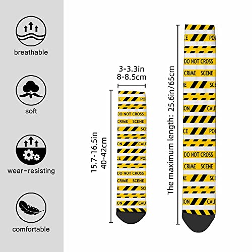 Image of Pehede Socks Mens Fun Dress Socks for Women Funny Novelty Crazy Design Socks