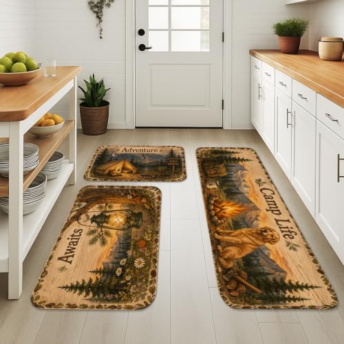 Tapis de cuisine rustiques haut de gamme style rétro pour un intérieur chaleureux - 4