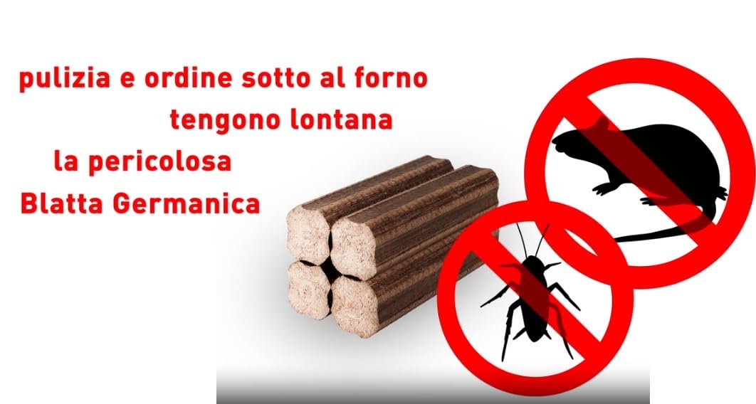 Core & Pizza Super, Tronchetti di Faggio 100% Pressato, Fiamme potenti e durature Certificati FSC, Ecologico, Ecosostenibile,18Kg(6, Faggio pressato)
