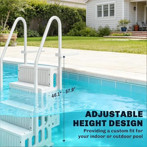 Escalera Ajustable para Piscina GOWE Multicolor miniatura 2