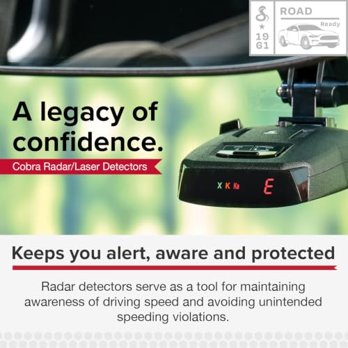 Image of Cobra RAD 390 Laser Radar Detector, New Model with Long Range Detection