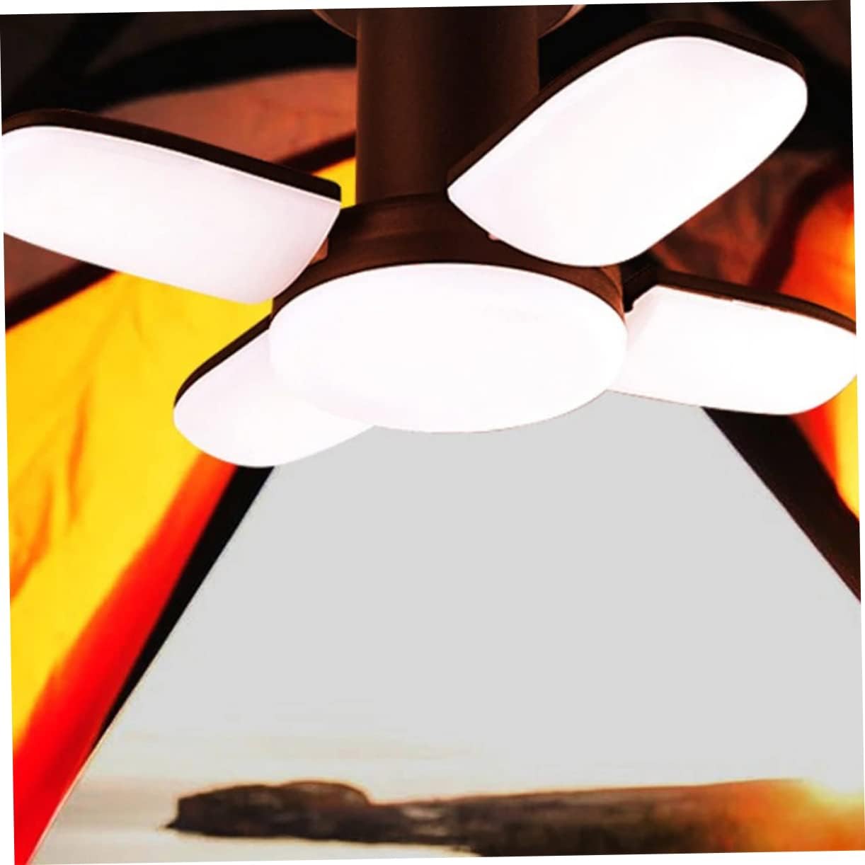 VICASKY 2pcs Solar Led Camping Lamp High-Brightness Emergency Light for Outdoor Use Rechargeable Tent Lantern Multi-Purpose Hook for Camping Hiking and Fishing