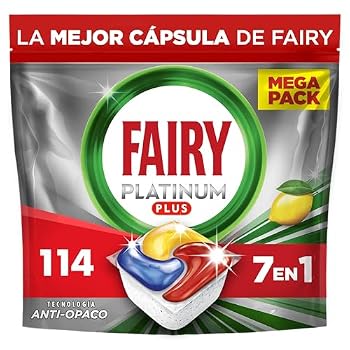 CÁPSULAS LAVAVAJILLAS FAIRY PLATINUM PLUS