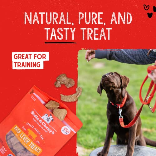 Stella & Chewy'S TRT-BL-3 Freeze-Dried Raw Single Ingredient Beef Liver Treats thumb #3
