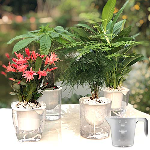 Sonku Self Watering Wick Cord, 80 Feet Cotton String Rope for Self-Watering Planter Pot DIY Automatic Watering Device System Potted Plant Sitter Auto Drip Irrigation Waterer