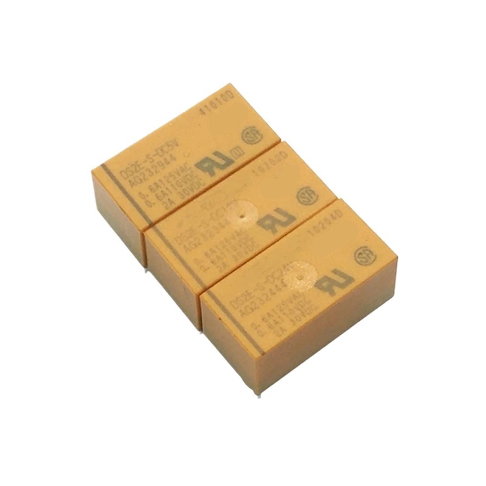 Relais électromagnétique DS2E-S-DC24V contre les pannes de commutation x10