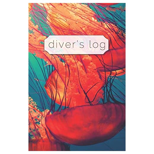 Diver's Log: Diving Log Book | 5.25 x 8 SCUBA Dive Record | Logbook | Soft-Cover Jellyfish
