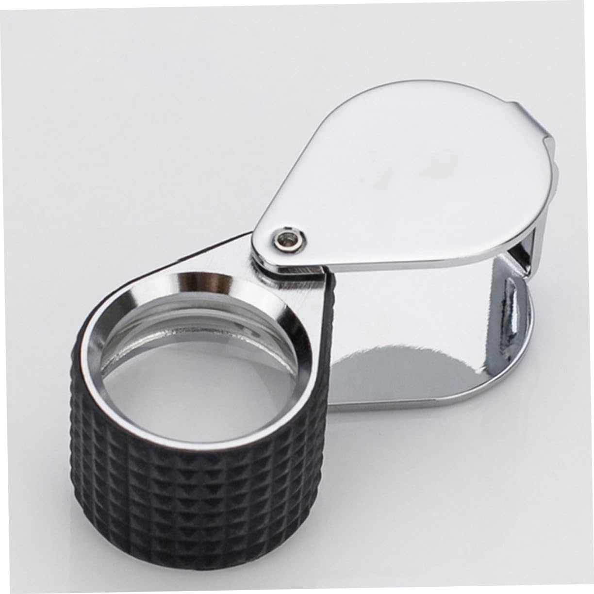 COHEALI Jewelry Testing Magnifier Led Illuminated Loupe Metal Case Loupe for Diamond Coins
