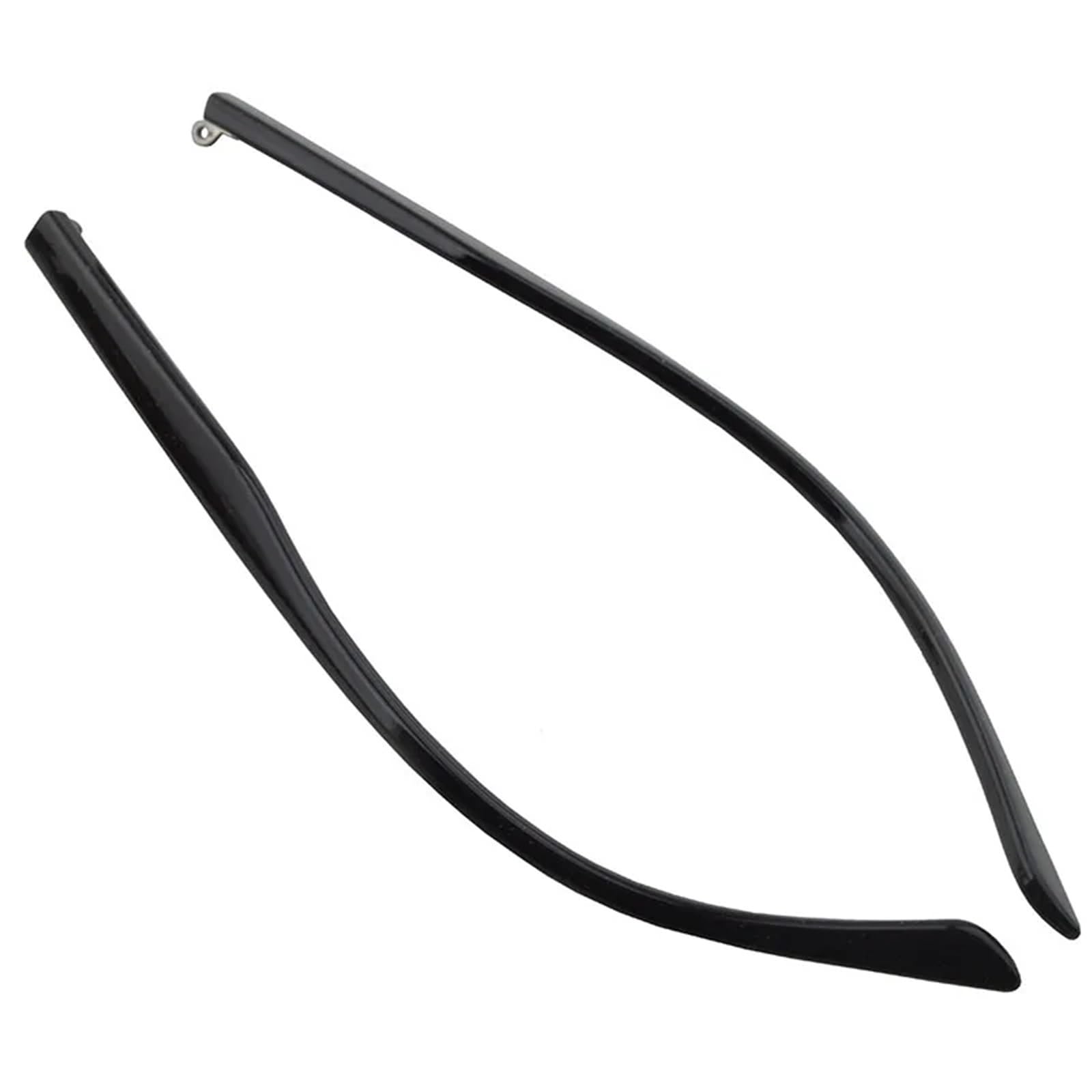 Noga zausznika okularów 10 par czarnych brązowych okularów PC Zawias do Akcesoria naprawy zauszników PC001(Pc01 Black)