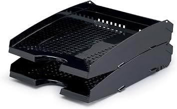 Durable Trend Letter Tray A4-C4 - Black