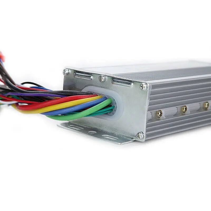 Regolatore Controllo Ebike 500W 48V | Alloggiamento In Alluminio Con Protezioni, Cavi Resistenti Alle Alte Temperature