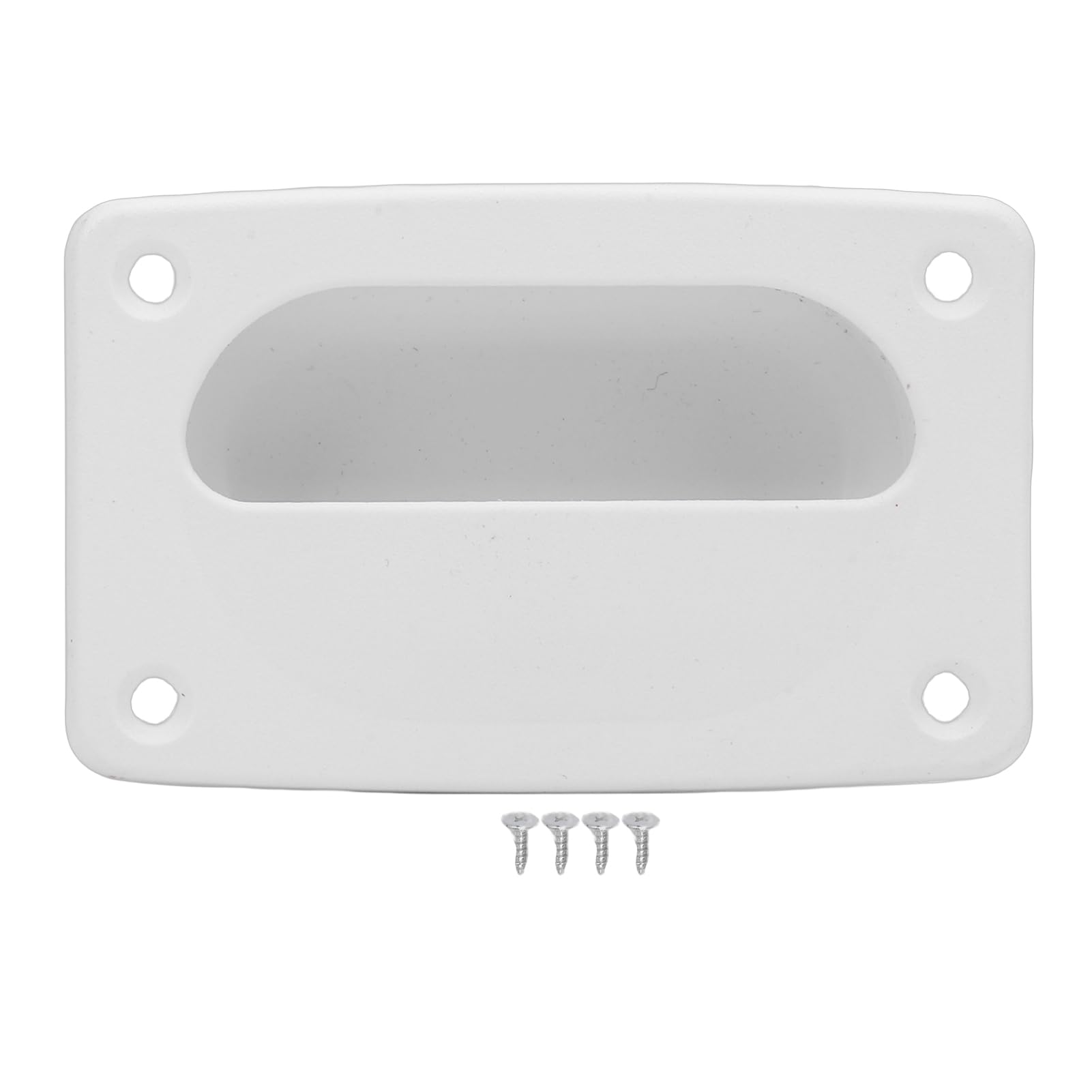 BOROCO Poignée de Trappe de Pont de Bateau rectangulaire, pour Yacht RV, accès Facile, PP intégré (Blanche BOROCO Poignée de Trappe de Pont de Bateau rectangulaire, pour Yacht RV, accès Facile, PP intégré (Blanche
