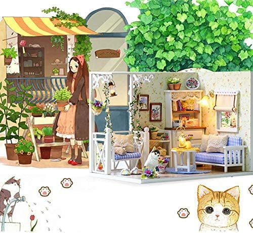 Amazon.co.jp: DIY ドール ハウス 手作り キット セット 子猫物語