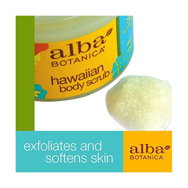 Alba Botanica Hawaiian Body Scrub, Revitalizing Sea Salt, 14.5 Oz