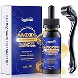 5% Minoxidil Hair Growth Serum for Men Women, with...