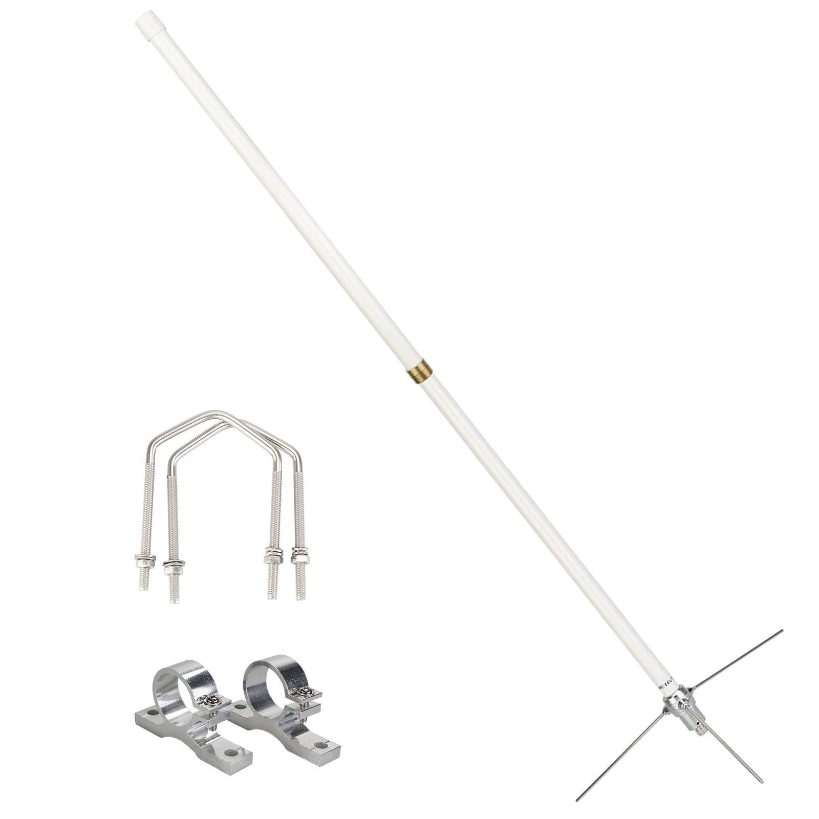 Retevis GMRS Base Antenna,7.2dBi High Gain 462-467MHz,Fiberglass UHF GMRS Repeater Antenna,Compatible with Retevis RT97 BTECH Midland Motorola KG-935G