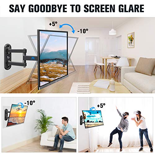 Mounting Dream UL Listed TV Mount Swivel and Tilt for Most 13-42 Inch TVs, Full Motion TV Wall Mount Bracket with… - Image 5