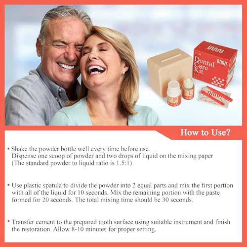 Mastermedi PD01 Zinc Oxide Eugenol Cement Dental Care Kit Glue For Crowns & Bridges Filling thumb #2