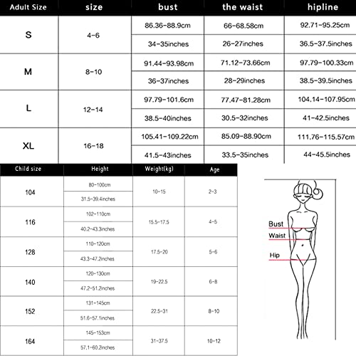 Family Swimsuits Mother Daughter Swimsuit Family Matching Bikini Set Girls Swimwear (Girl, 4-5 Years, O#5-1) #TOP5