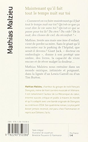 Maintenant qu'il fait tout le temps nuit sur toi