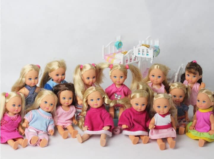 3pcs/a lot Mixed Styles KELLYs Ԁolls EVI Cute Baby Ԁolls Kids Excellent Gifts Mini Ԁolls