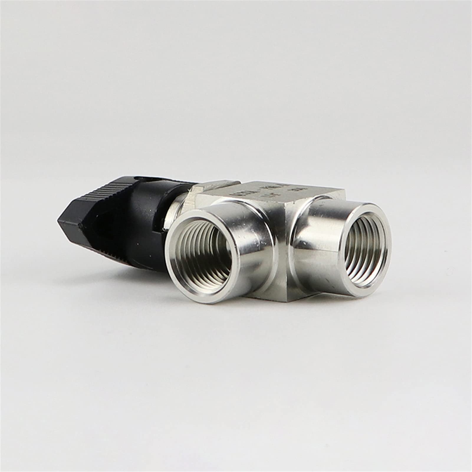 Vanne à Bille à Angle de 90 degrés, 1/8, 1/4, 3/8, 1/2 Pouces, Femelle, arrêt, Port de réduction SS304 for l'eau, Le gaz et Le pétrole