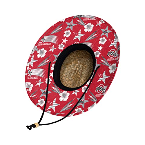 Image of Ohio State Buckeyes NCAA Americana Straw Hat