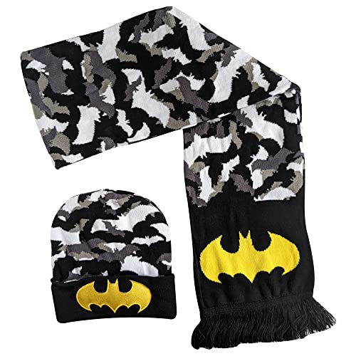 Batman - Set de Regalo (Gorro y Bufanda)