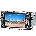 AWESAFE Autoradio für Ford Focus Mondeo S-Max C-Max Galaxy, Doppel Din Radio mit Navi unterstützt Lenkrad Bedienung Bluetooth Mirrorlink CD DVD FM AM RDS - Schwarz