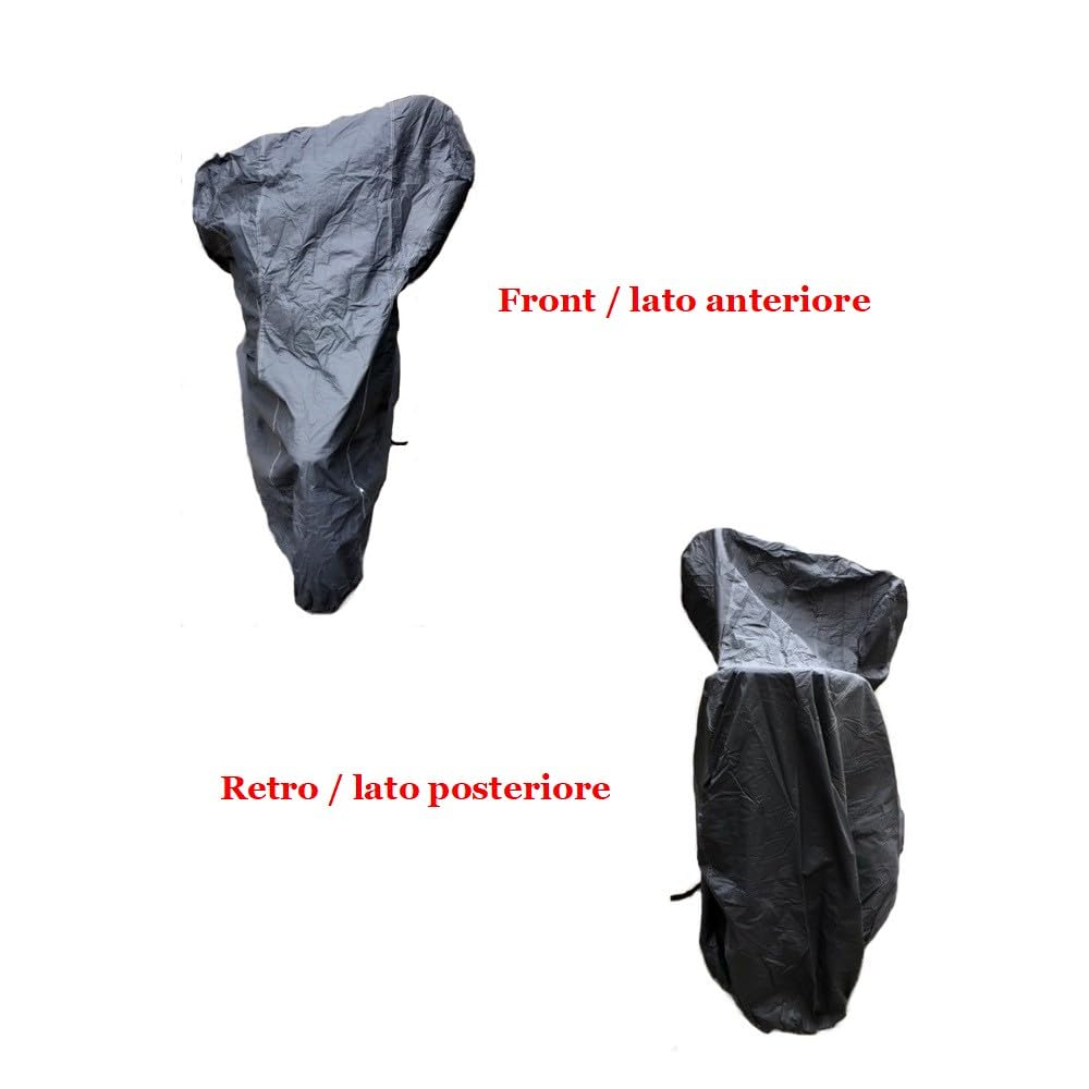 Compatible con KYMCO MXU 500 Funda para Motos Cubierta Polar para Scooter 250GR Funda DE PVC para Bici PROTECCIÓN Resistente AL Agua 246X105X140CM