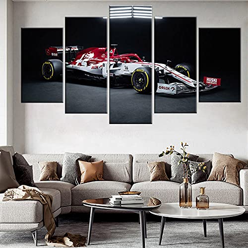 Tableaux déco murale salon premium avec impression sur toile intissée