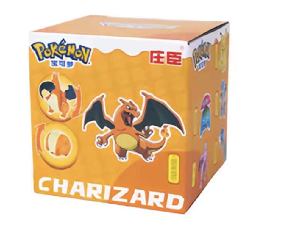 Pokemon | Pokeball Articulated Collectable Figure | 15+ Years | Box Style 2 | Charizard