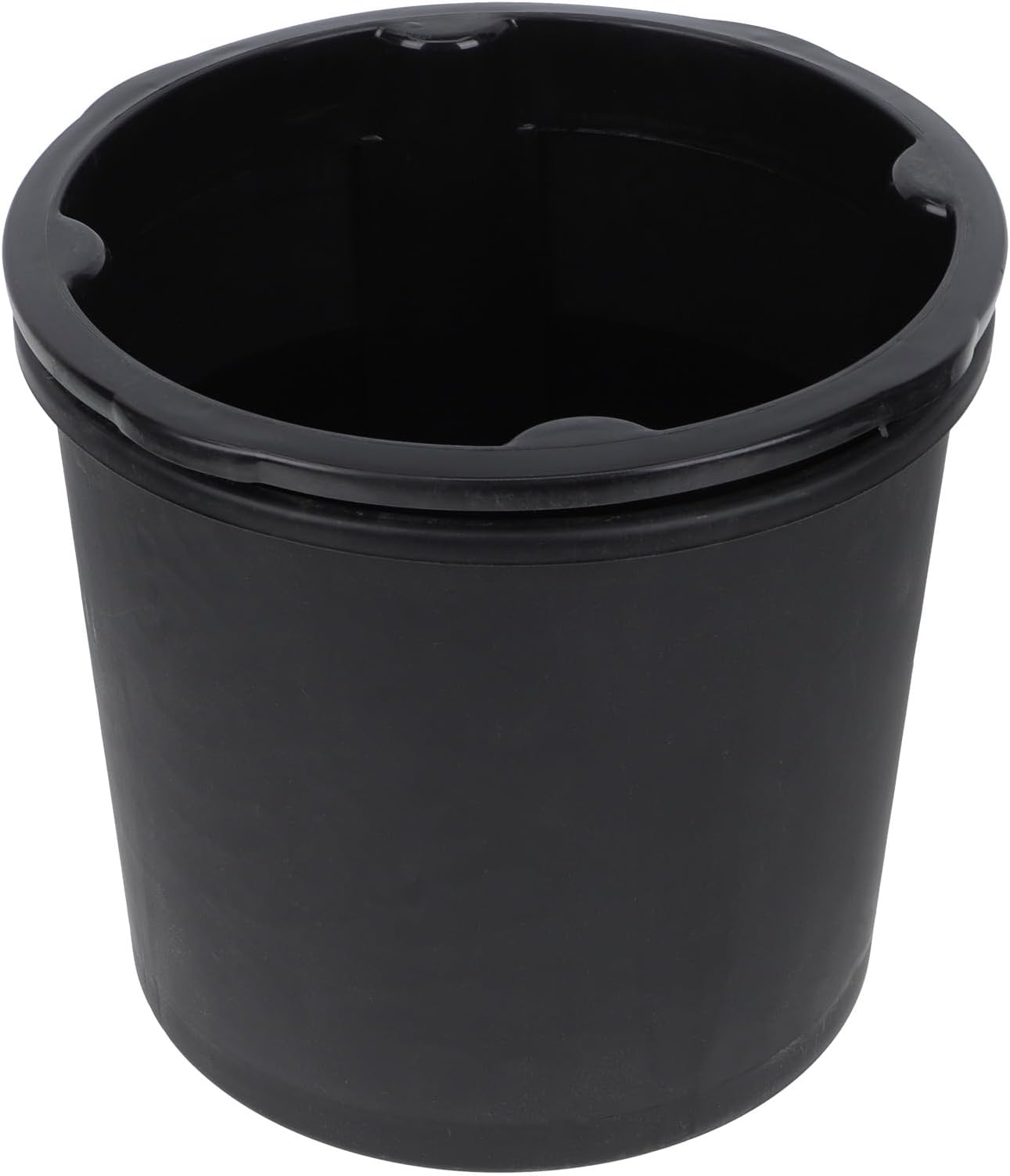 OSALADI Potato Growing Bucket Double-layer Black Vegetable Planting Pot 29cm Top Diameter 26.5cm Height Outdoor Garden Plant Growing Container for Ginger and Peanut