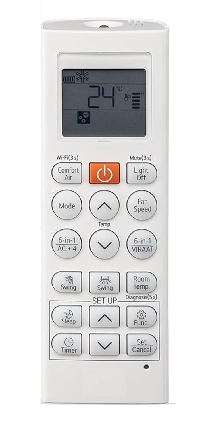 GMQ AC Remote Compatible for LG Split Inverter AC Remote Control Model TS-Q19BNZE White-picture-20